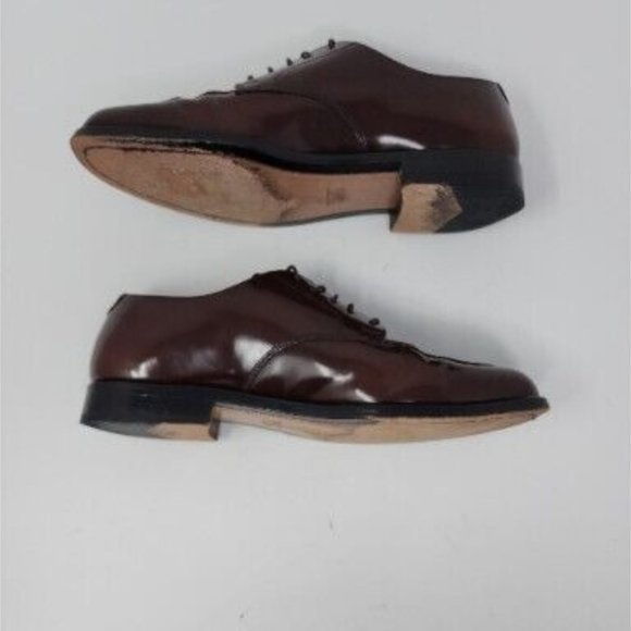 Cole Haan Shoes Men\'s 9 D Brown Derby Blucher Lace Up Split Toe Dress‎ Oxfords main image 8